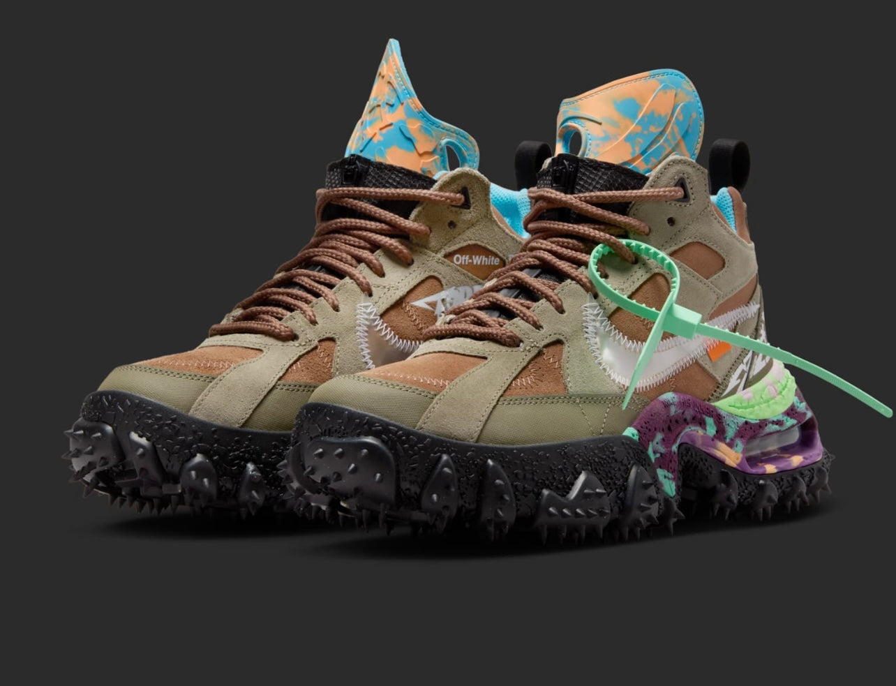 Off-White x Air Terra Forma “Matte Olive”