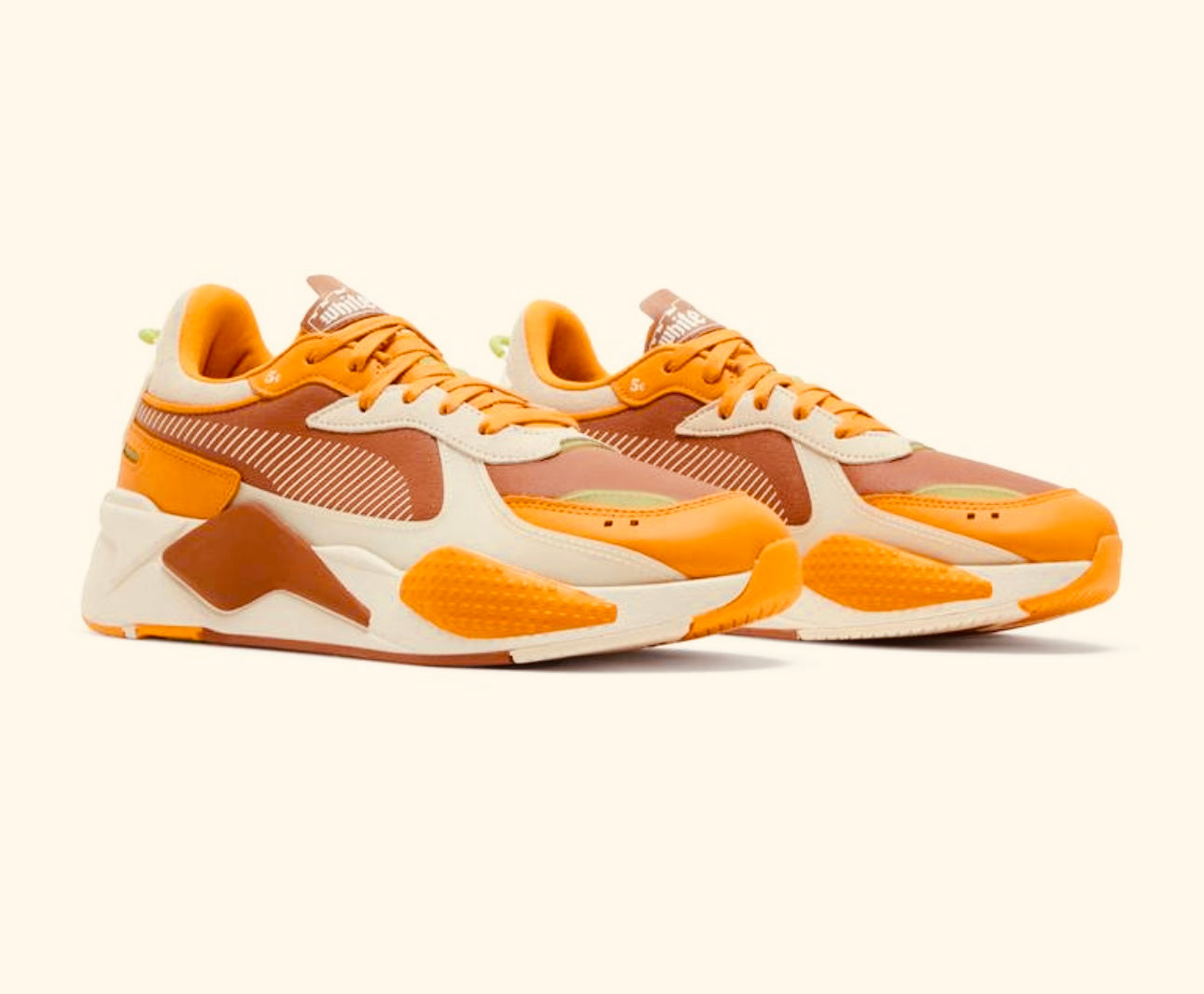 Puma White Castle x RS-X “Mocha Bisque Sunflower”